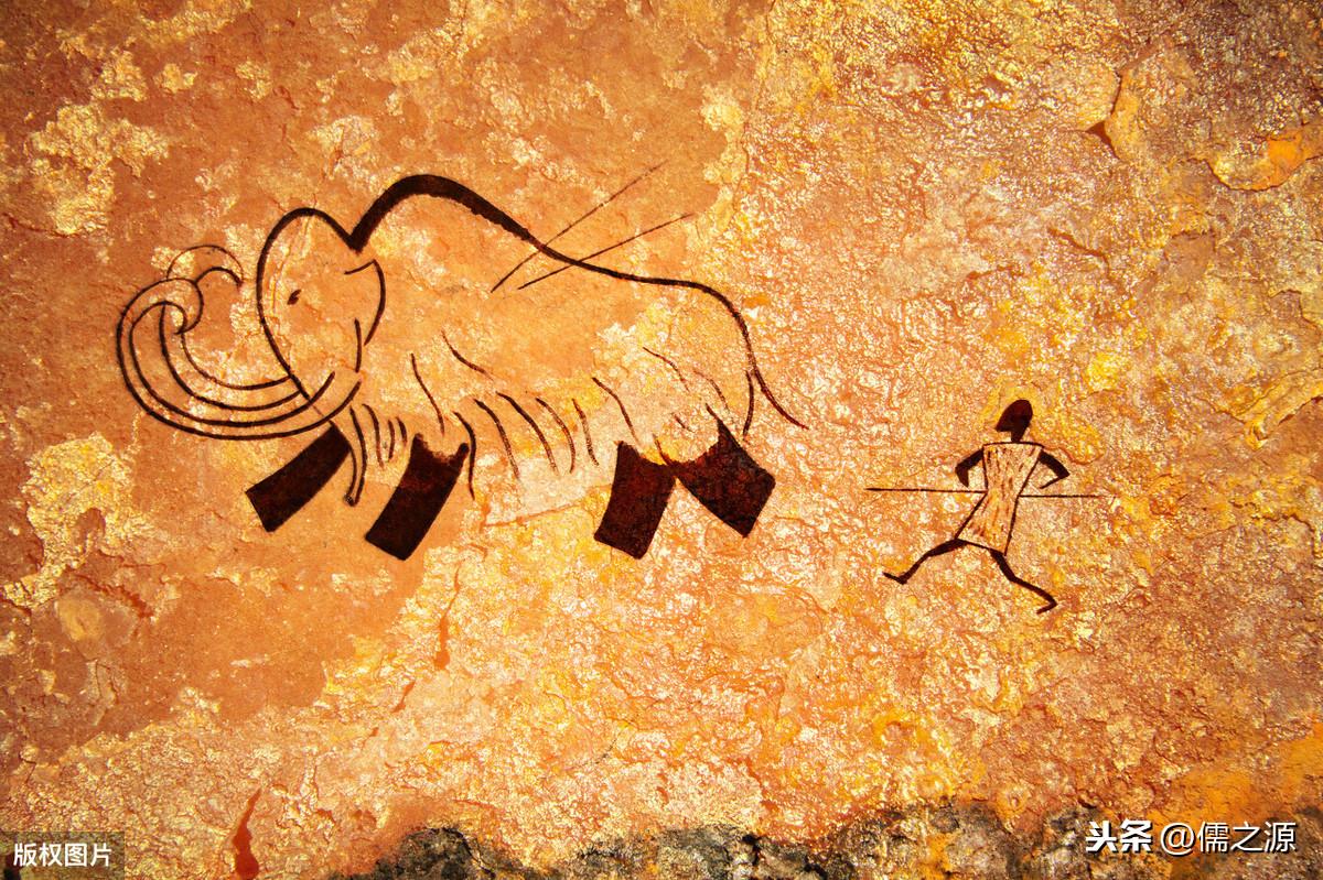 易学符号 上古时期原始人类的主要生活方式是依靠捕猎而获取食物的